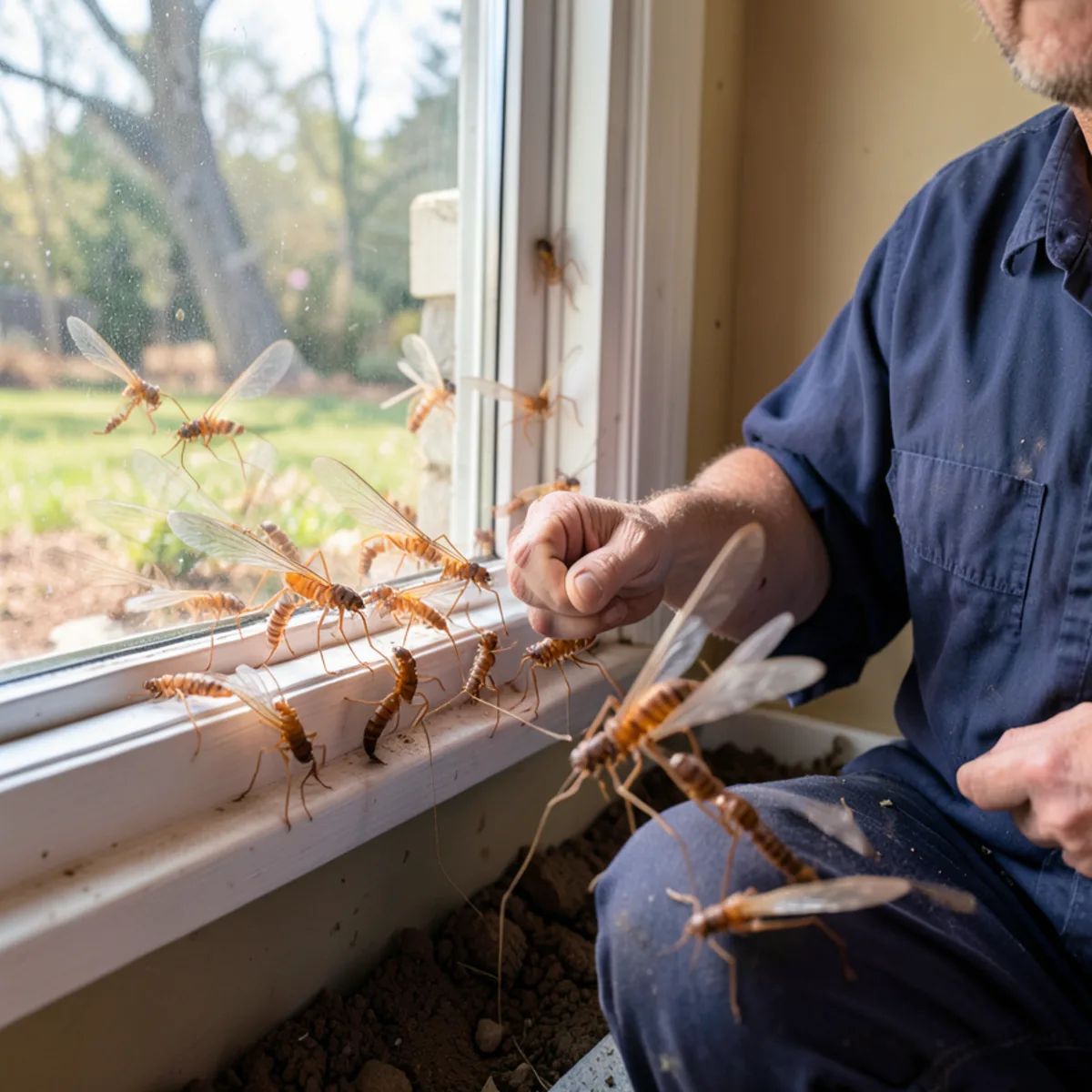 Termite Swarmers in Your Conyers Home: What to Do Now
